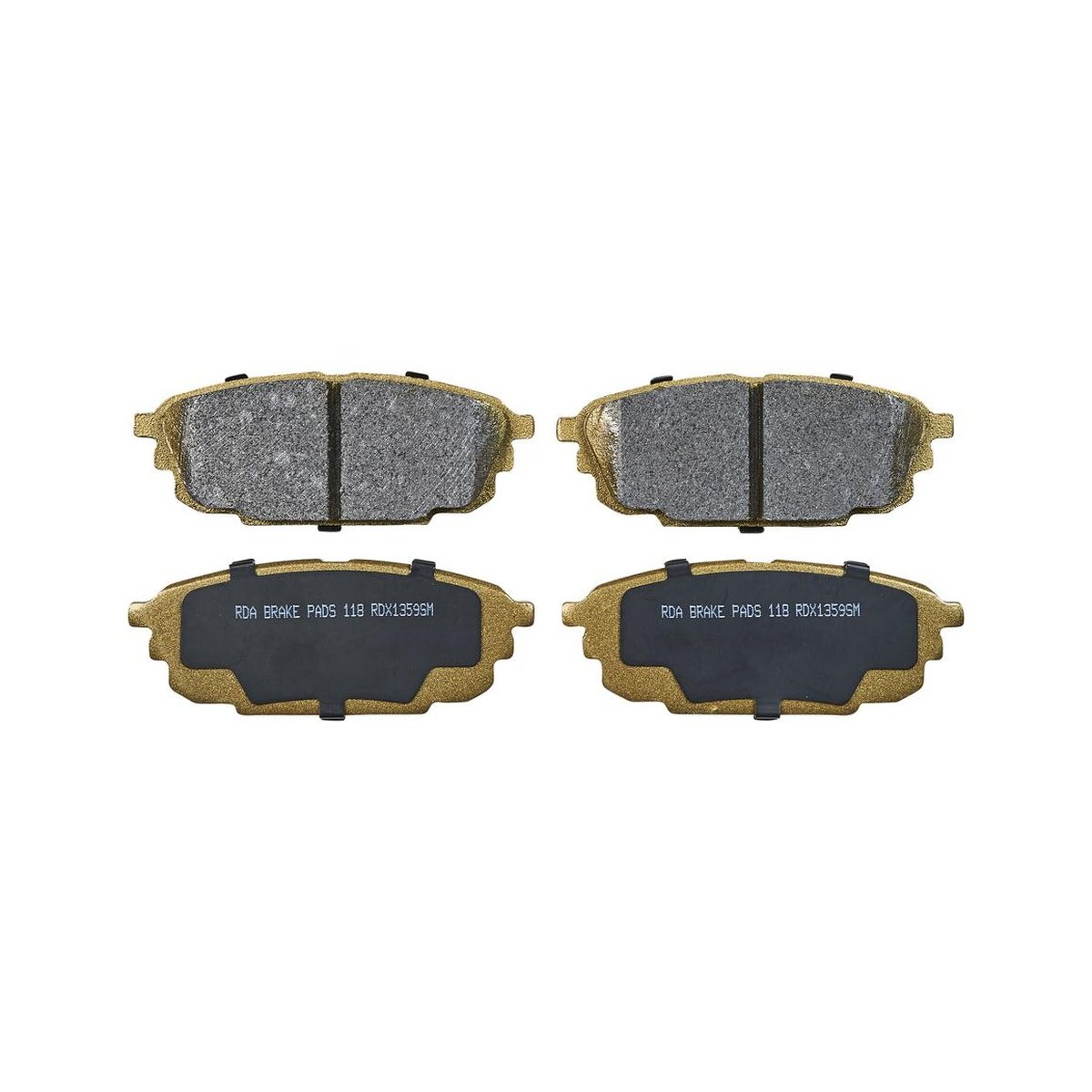 RDA Brakes Extreme Brake Pad Set Rear RDX1359SM