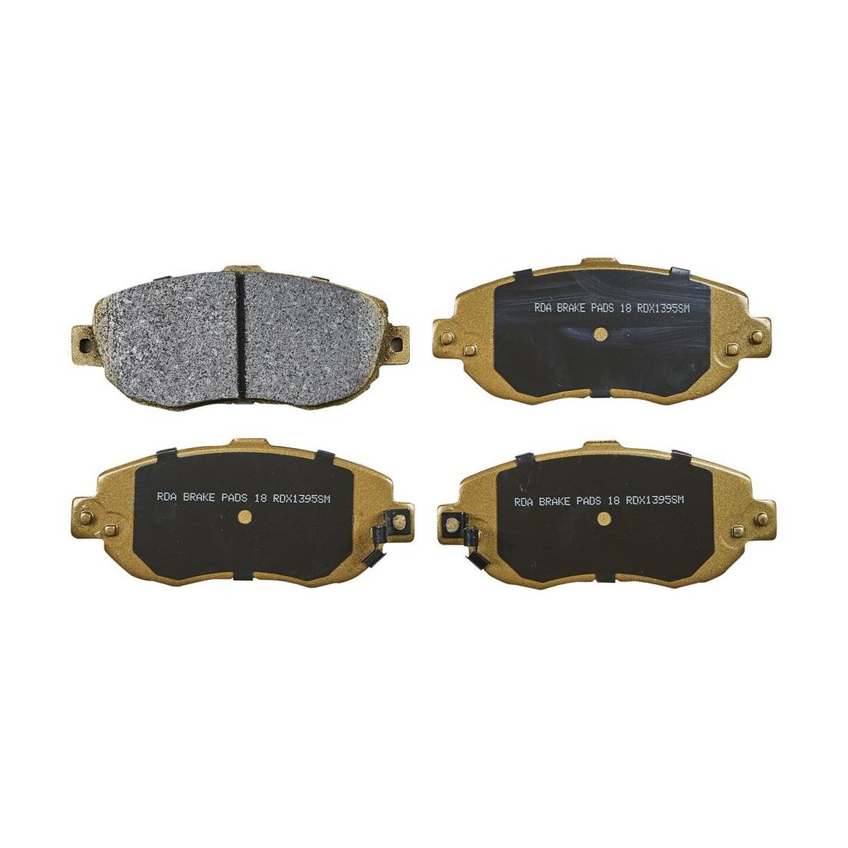 RDA Brakes Extreme Brake Pad Set Front RDX1395SM