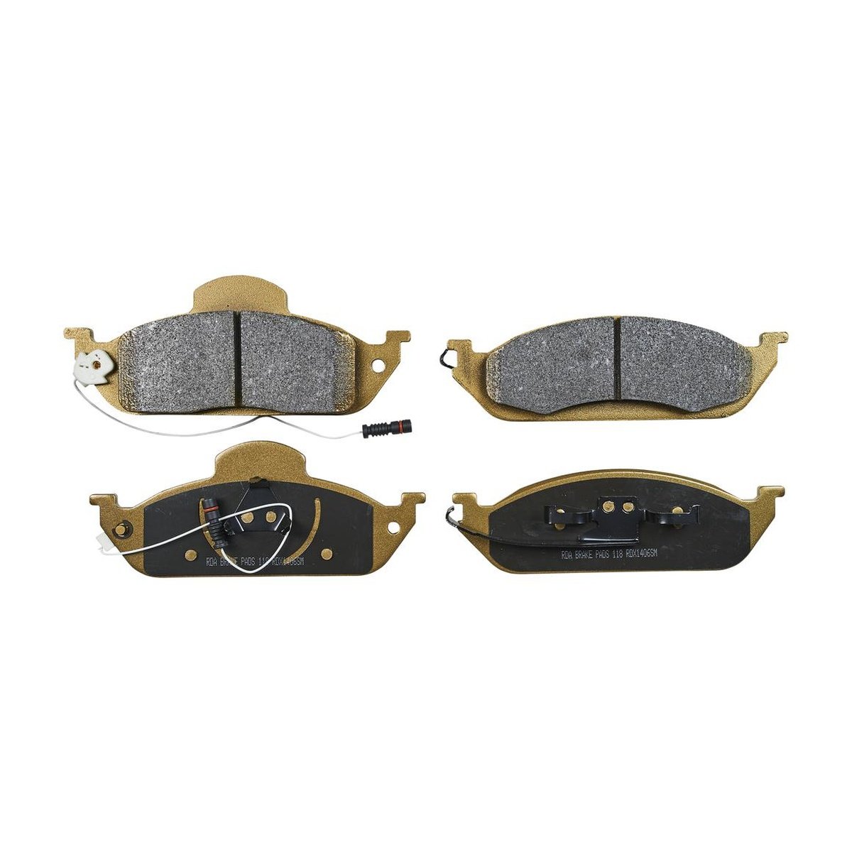 RDA Brakes Extreme Brake Pad Set Front RDX1406SM