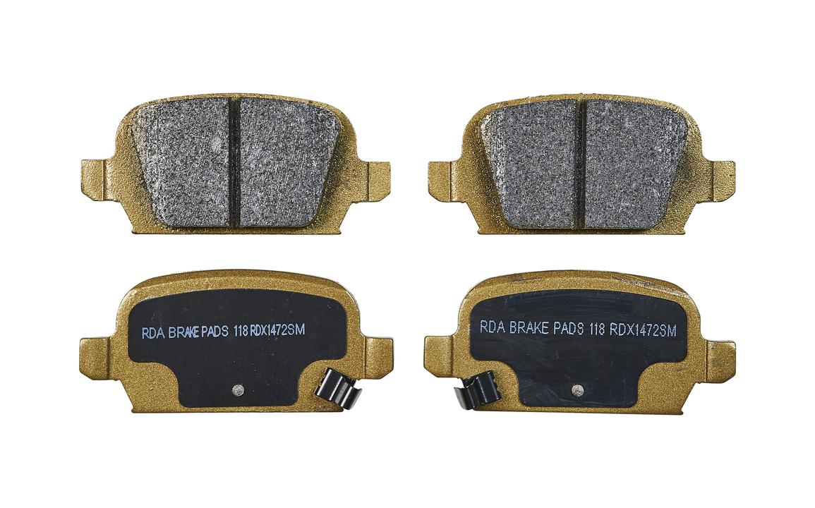 RDA Brakes Extreme Brake Pad Set Rear RDX1472SM
