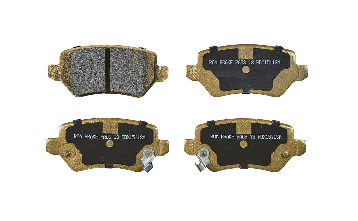 RDA Brakes Extreme Brake Pad Set Rear RDX1511SM
