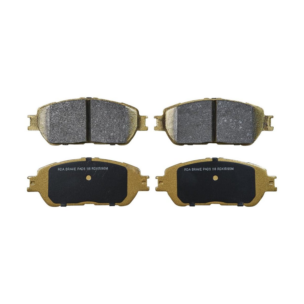 RDA Brakes Extreme Brake Pad Set Front RDX1519SM