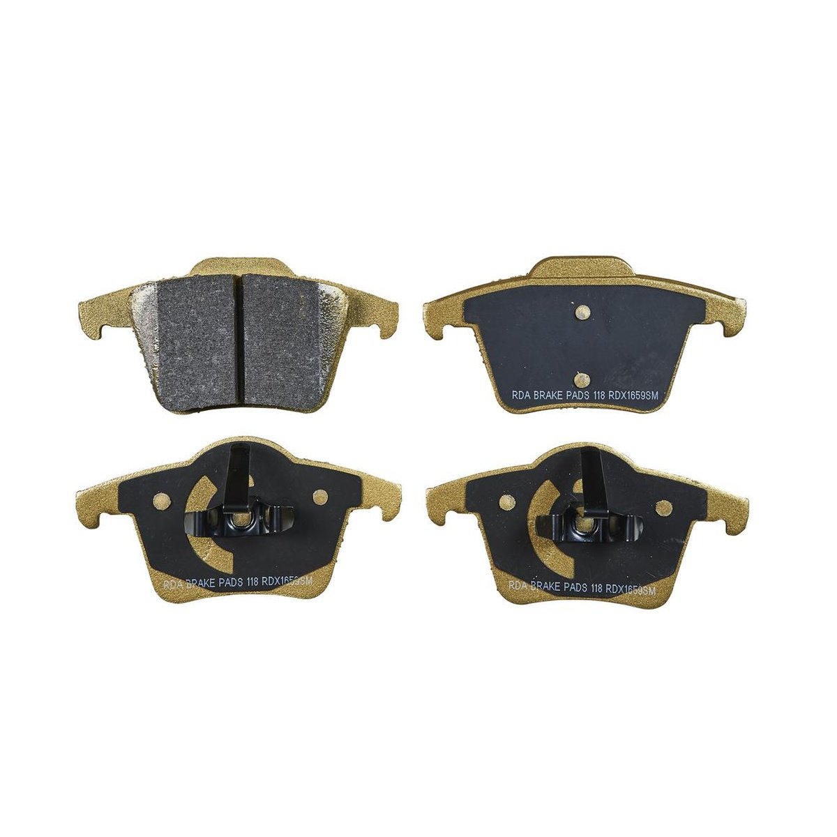 RDA Brakes Extreme Brake Pad Set Rear RDX1659SM