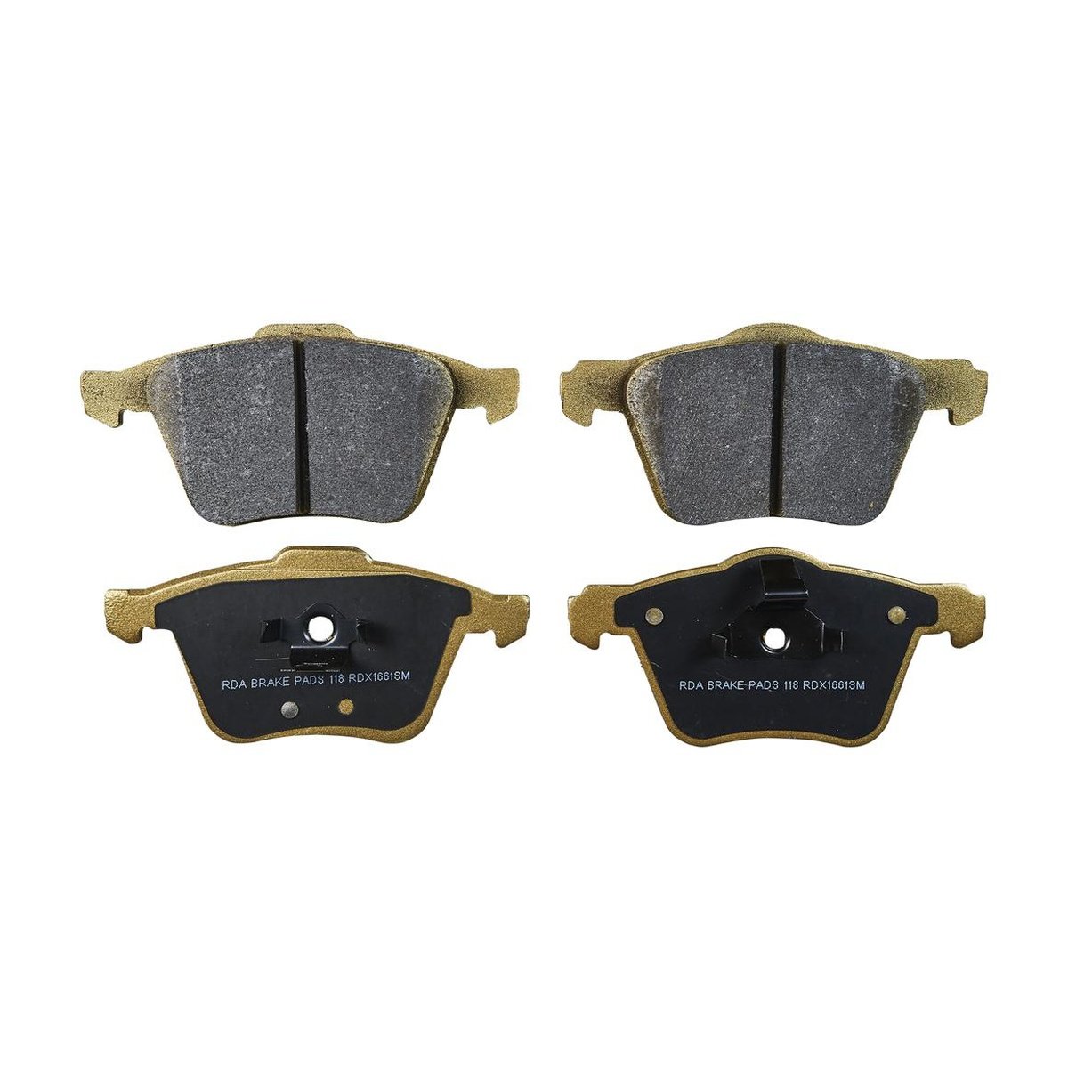 RDA Brakes Extreme Brake Pad Set Front RDX1661SM