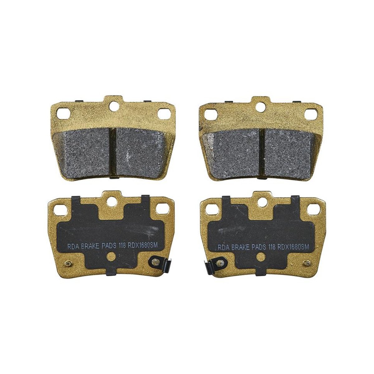RDA Brakes Extreme Brake Pad Set Rear RDX1680SM