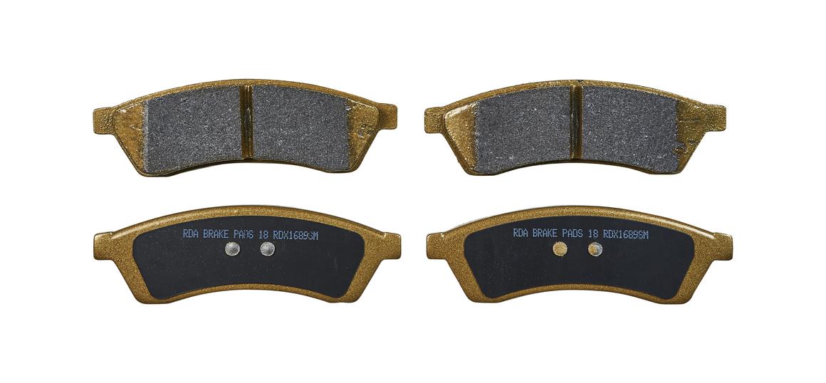 RDA Brakes Extreme Brake Pad Set Rear RDX1689SM
