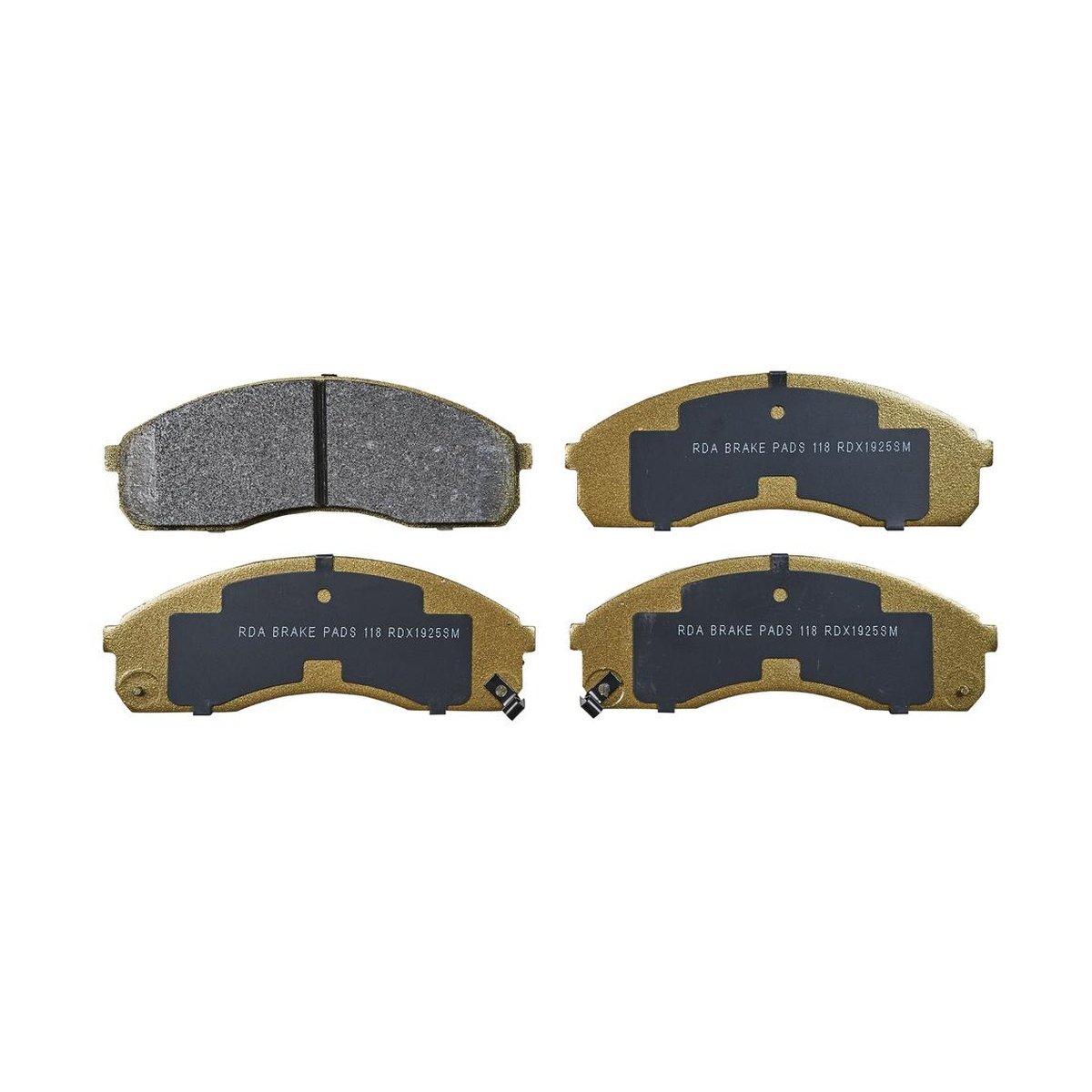 RDA Brakes Extreme Brake Pad Set Front RDX1925SM