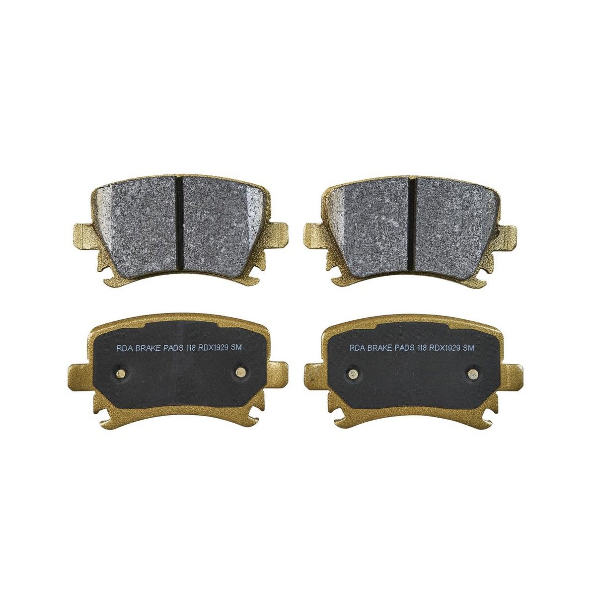 RDA Brakes Extreme Brake Pad Set Rear RDX1929SM