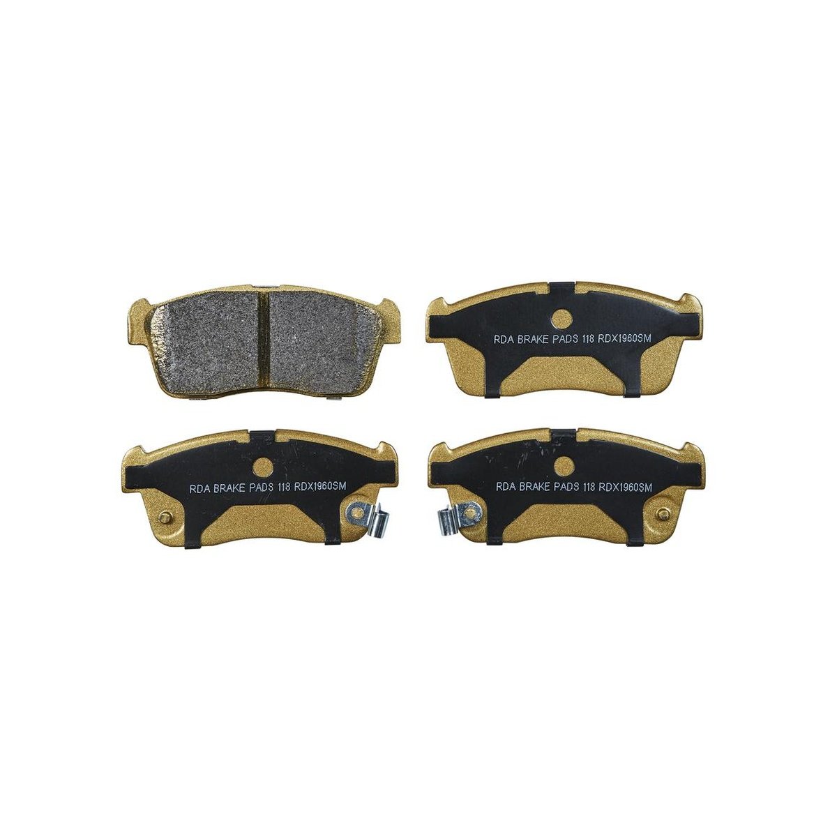 RDA Brakes Extreme Brake Pad Set Front RDX1960SM