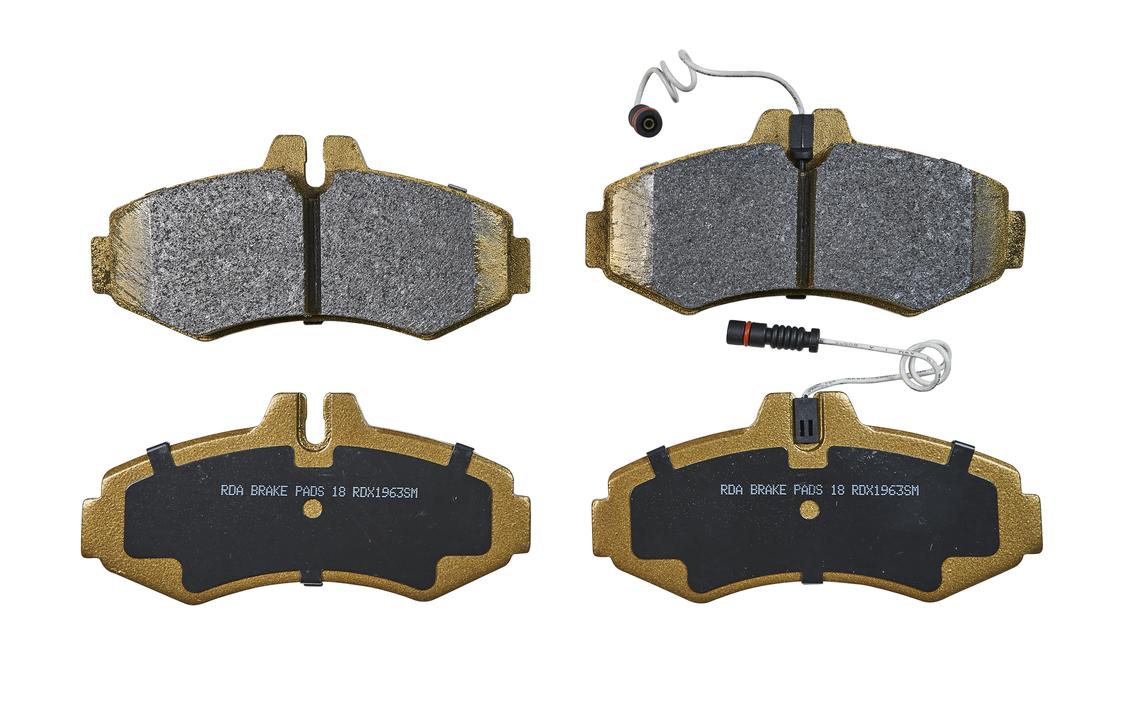 RDA Brakes Extreme Brake Pad Set Front RDX1963SM