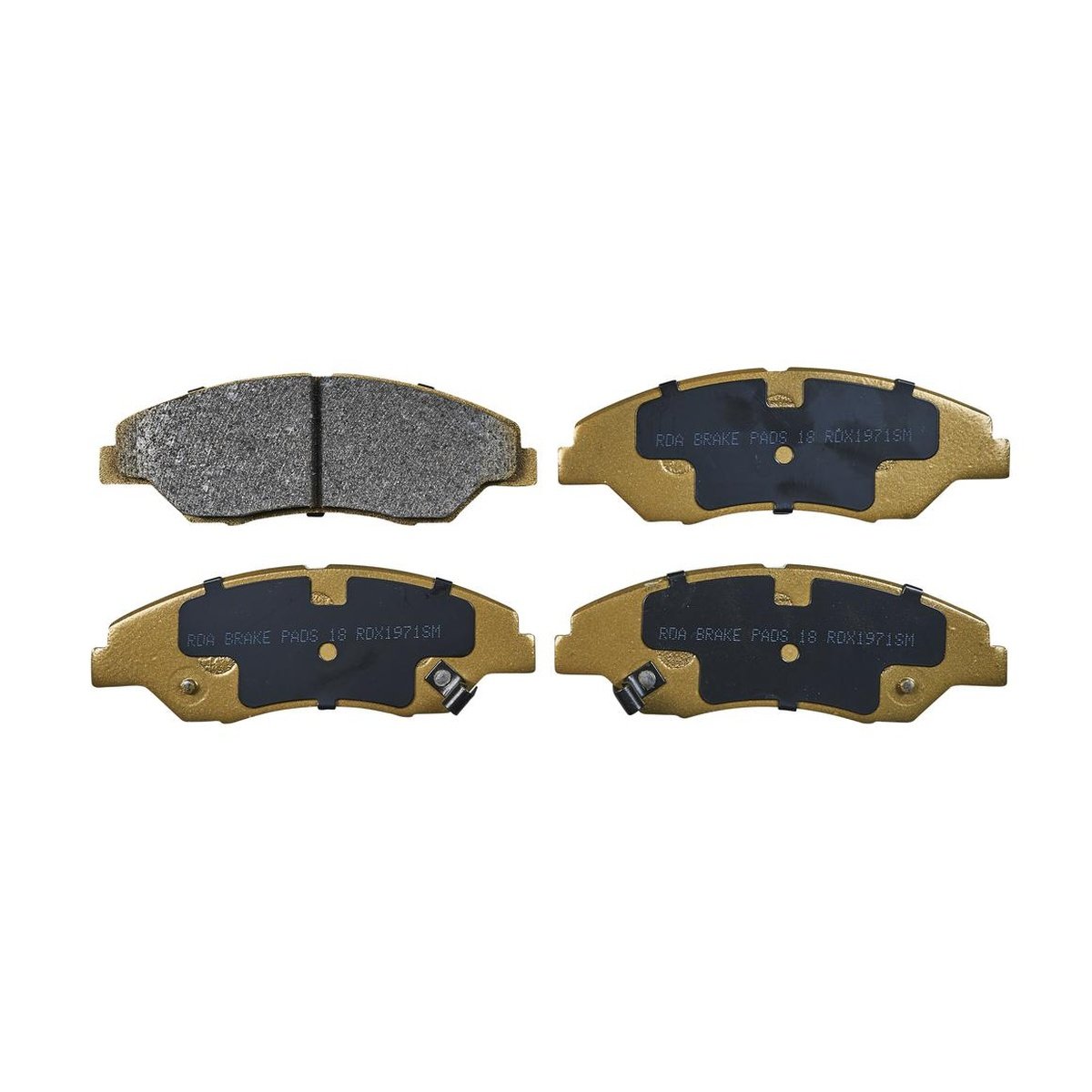RDA Brakes Extreme Brake Pad Set Front RDX1971SM