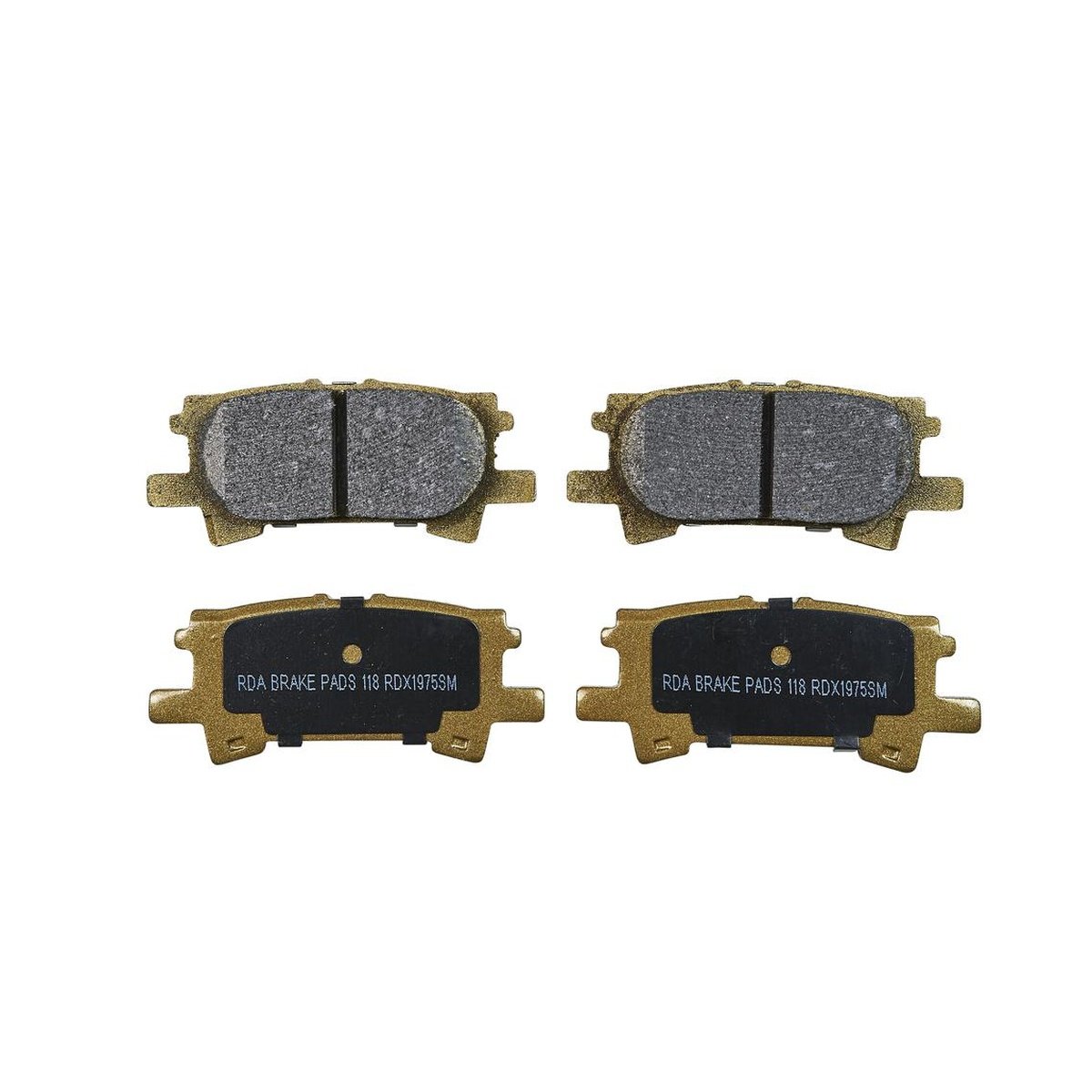 RDA Brakes Extreme Brake Pad Set Rear RDX1975SM