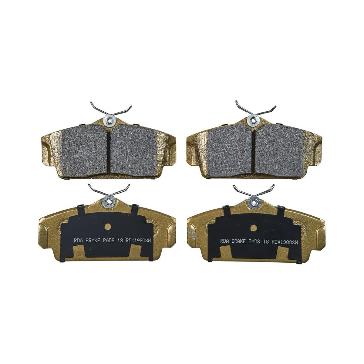 RDA Brakes Extreme Brake Pad Set Front RDX1980SM