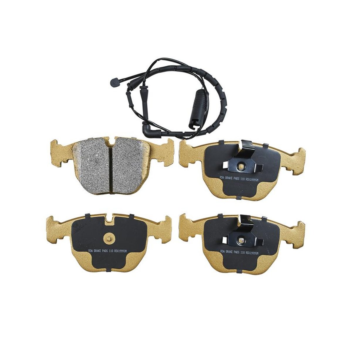 RDA Brakes Extreme Brake Pad Set Front RDX1999SM