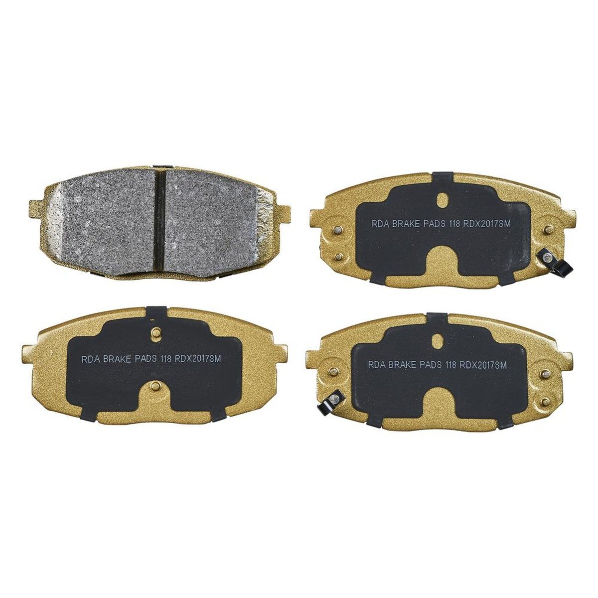 RDA Brakes Extreme Brake Pad Set Front RDX2017SM