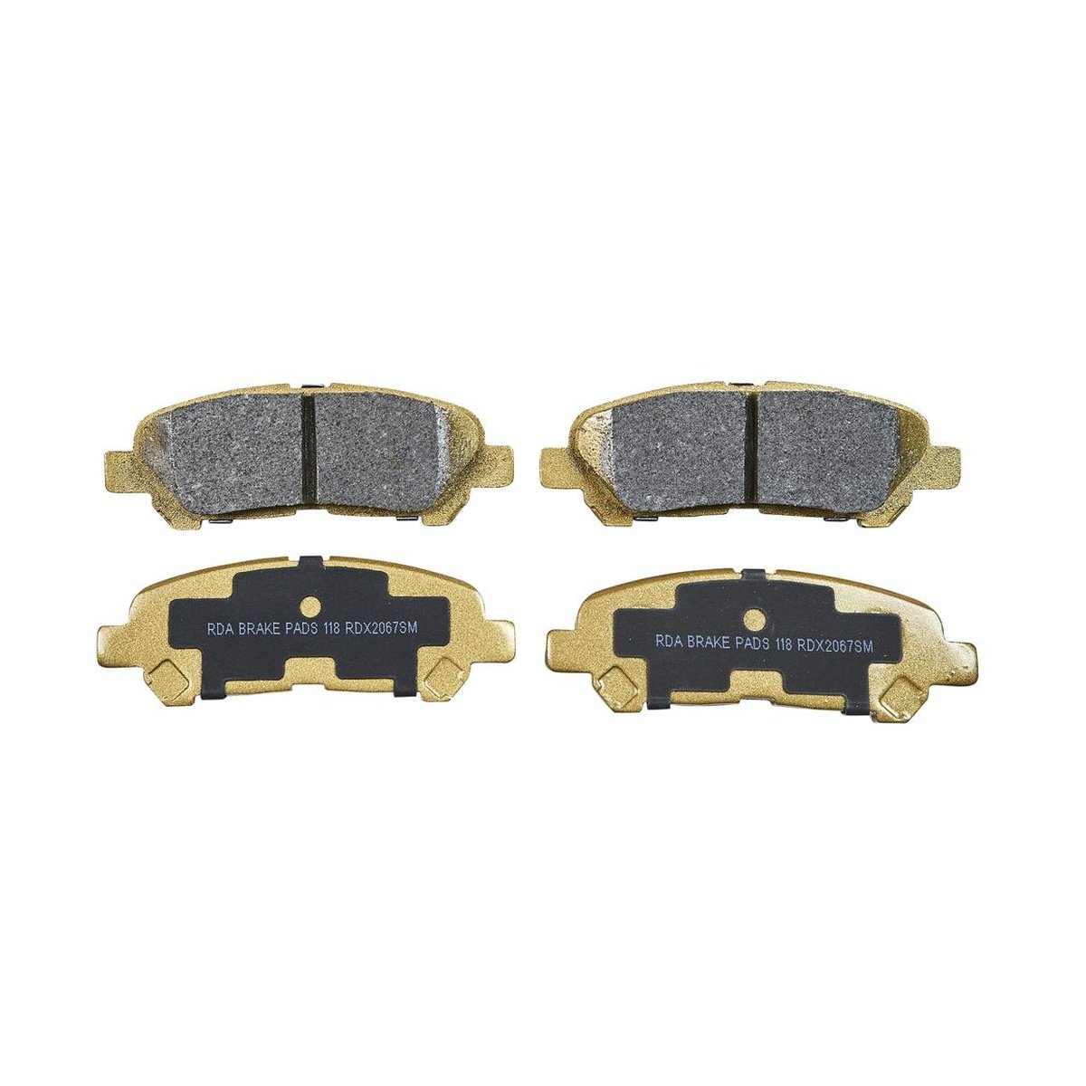 RDA Brakes Extreme Brake Pad Set Rear RDX2067SM