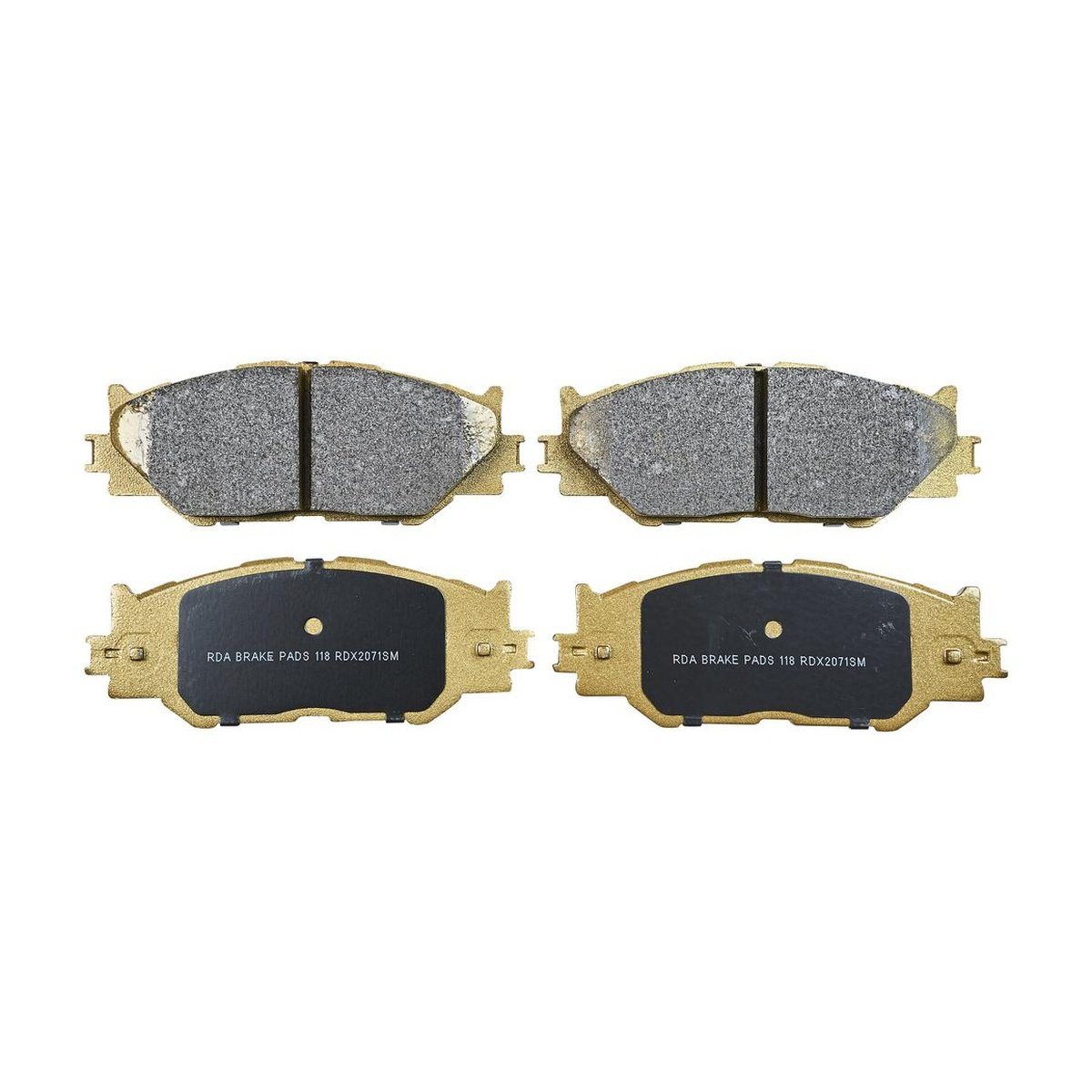 RDA Brakes Extreme Brake Pad Set Front RDX2071SM
