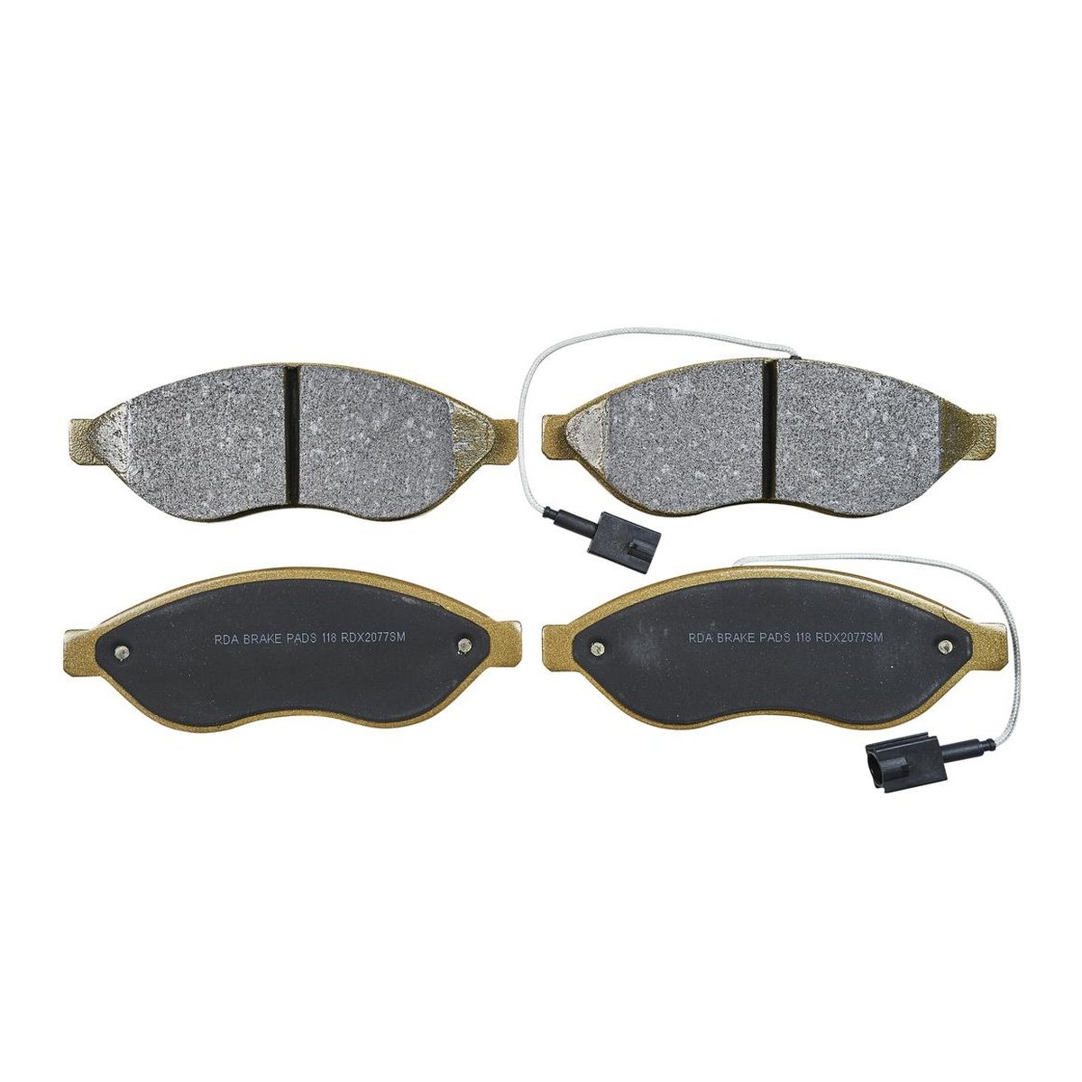 RDA Brakes Extreme Brake Pad Set Front RDX2077SM
