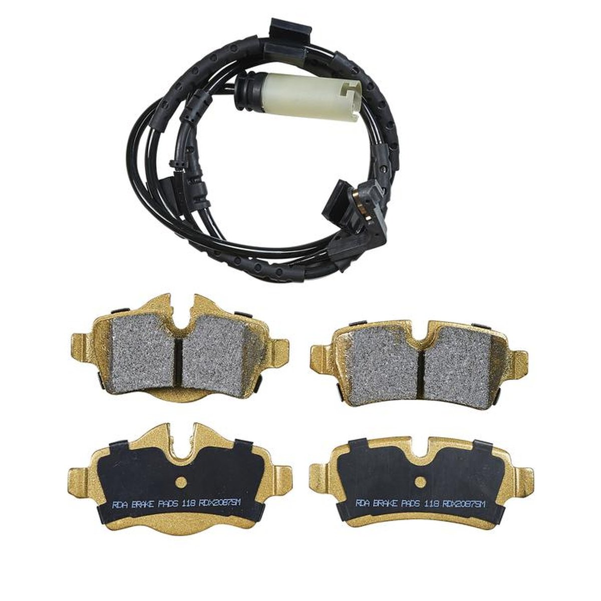 RDA Brakes Extreme Brake Pad Set Rear RDX2087SM