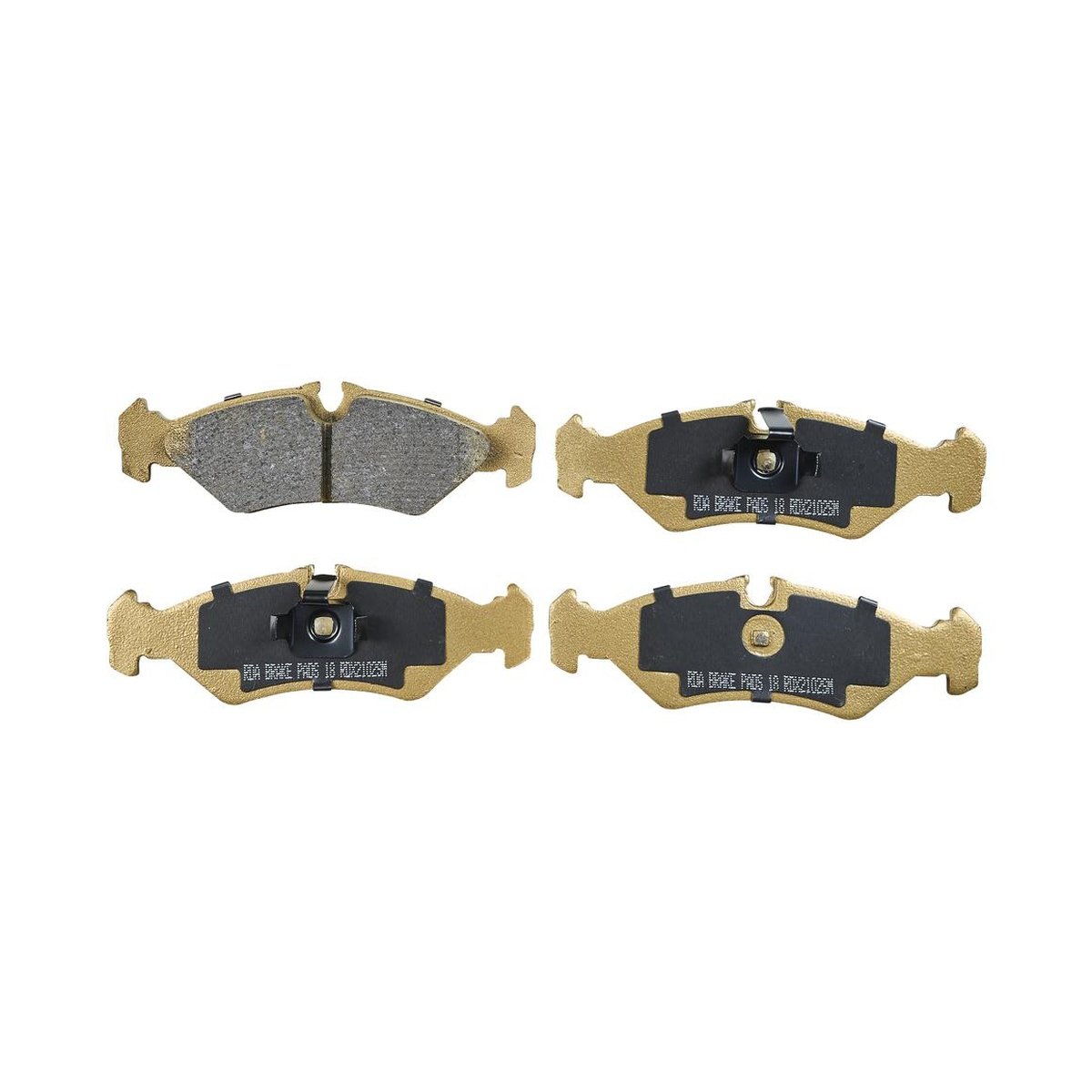 RDA Brakes Extreme Brake Pad Set Rear RDX2102SM