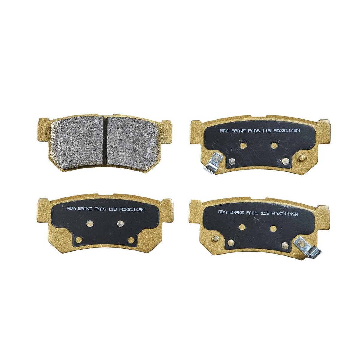RDA Brakes Extreme Brake Pad Set Rear RDX2114SM