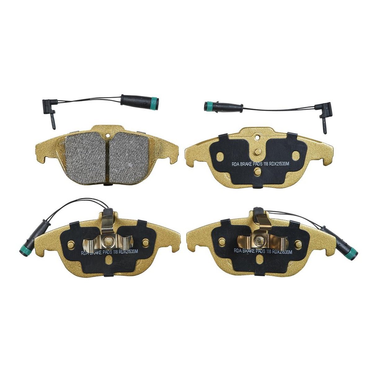RDA Brakes Extreme Brake Pad Set Rear RDX2153SM