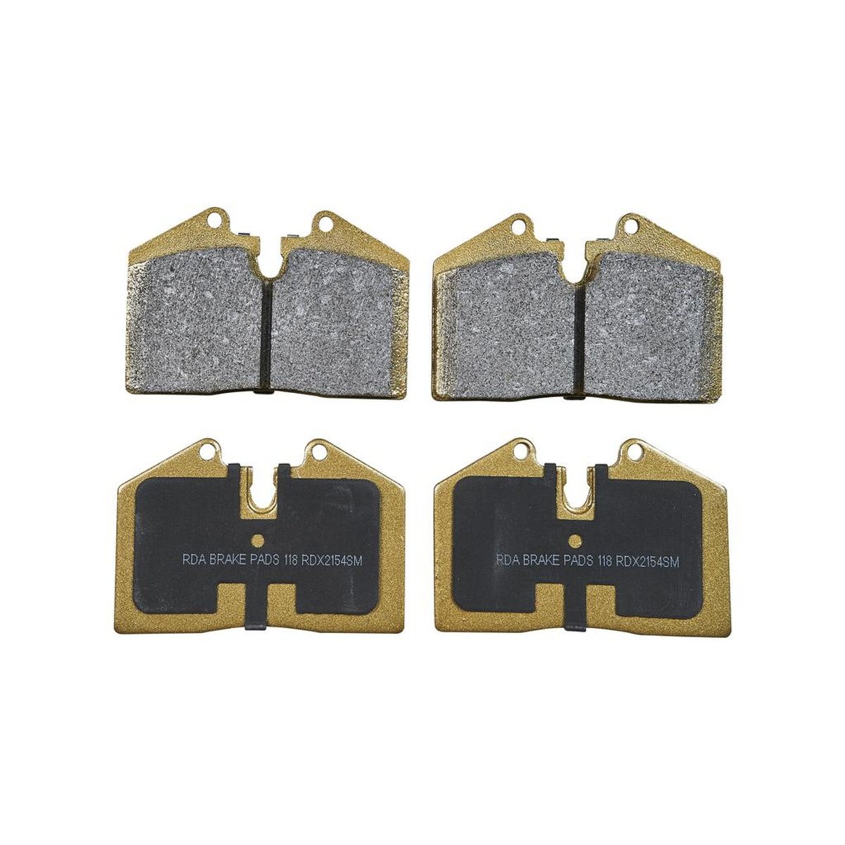 RDA Brakes Extreme Brake Pad Set Rear RDX2154SM