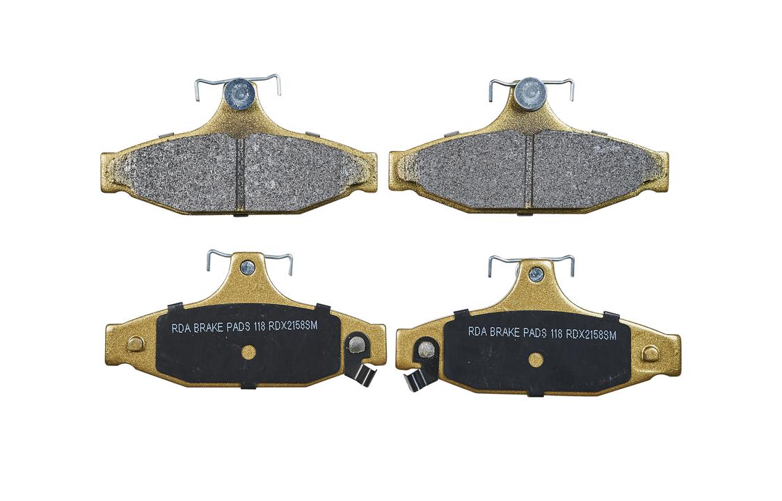 RDA Brakes Extreme Brake Pad Set Rear RDX2158SM