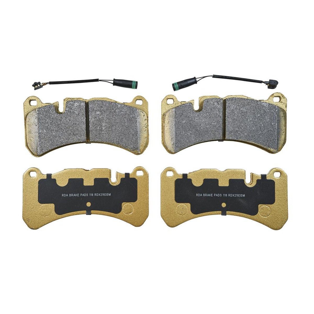 RDA Brakes Extreme Brake Pad Set Front RDX2163SM