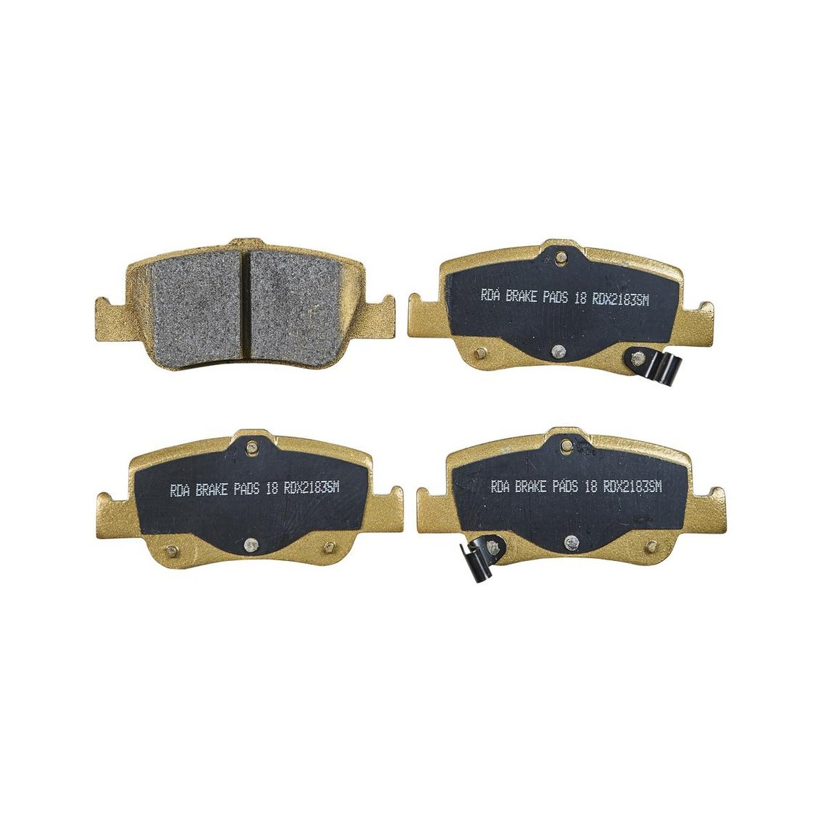 RDA Brakes Extreme Brake Pad Set Rear RDX2183SM