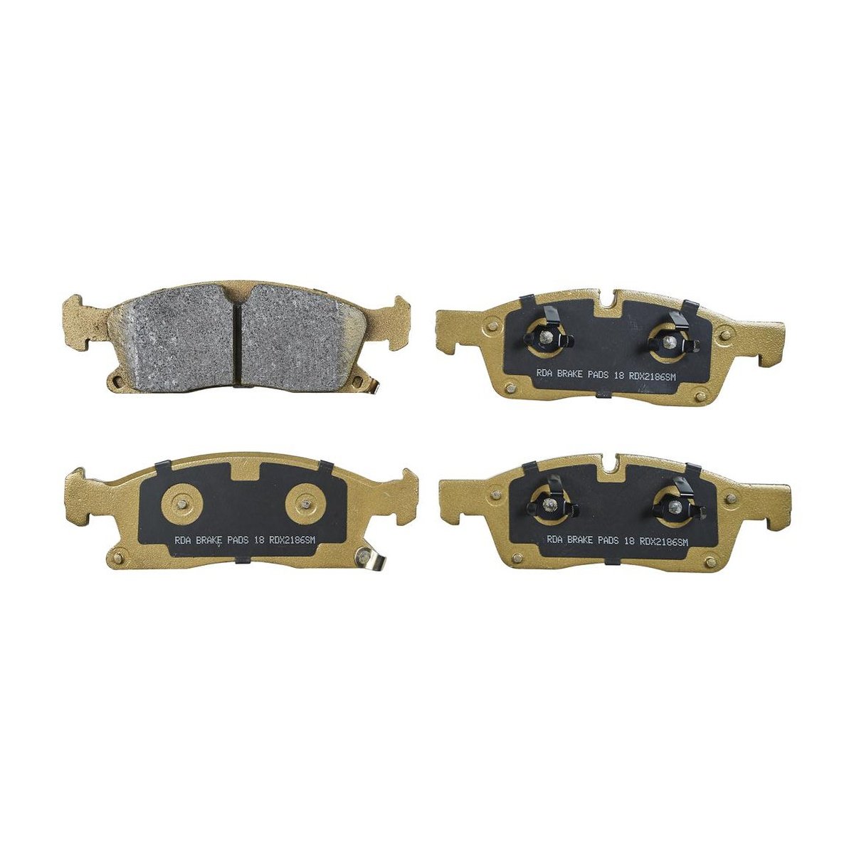 RDA Brakes Extreme Brake Pad Set Front RDX2186SM