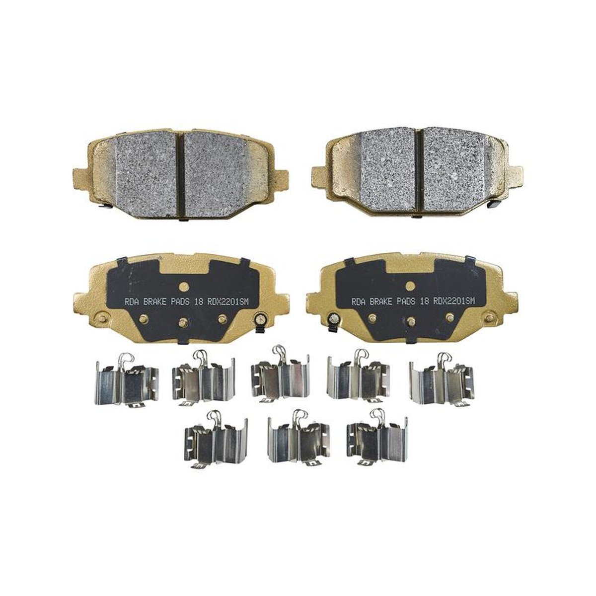 RDA Brakes Extreme Brake Pad Set Rear RDX2201SM