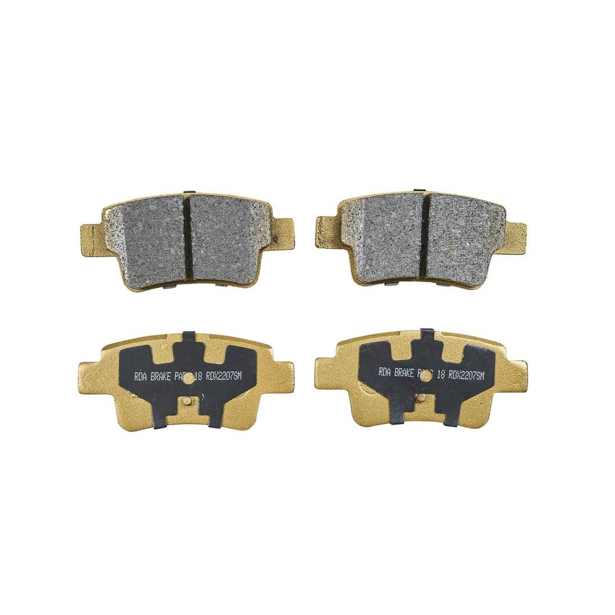 RDA Brakes Extreme Brake Pad Set Rear RDX2207SM