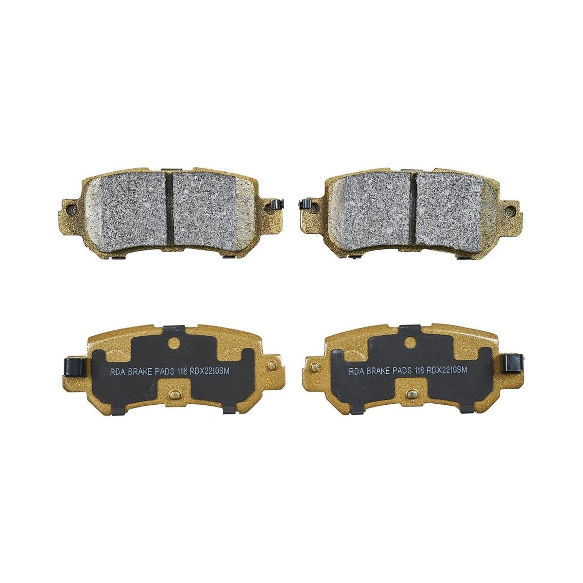 RDA Brakes Extreme Brake Pad Set Rear RDX2210SM