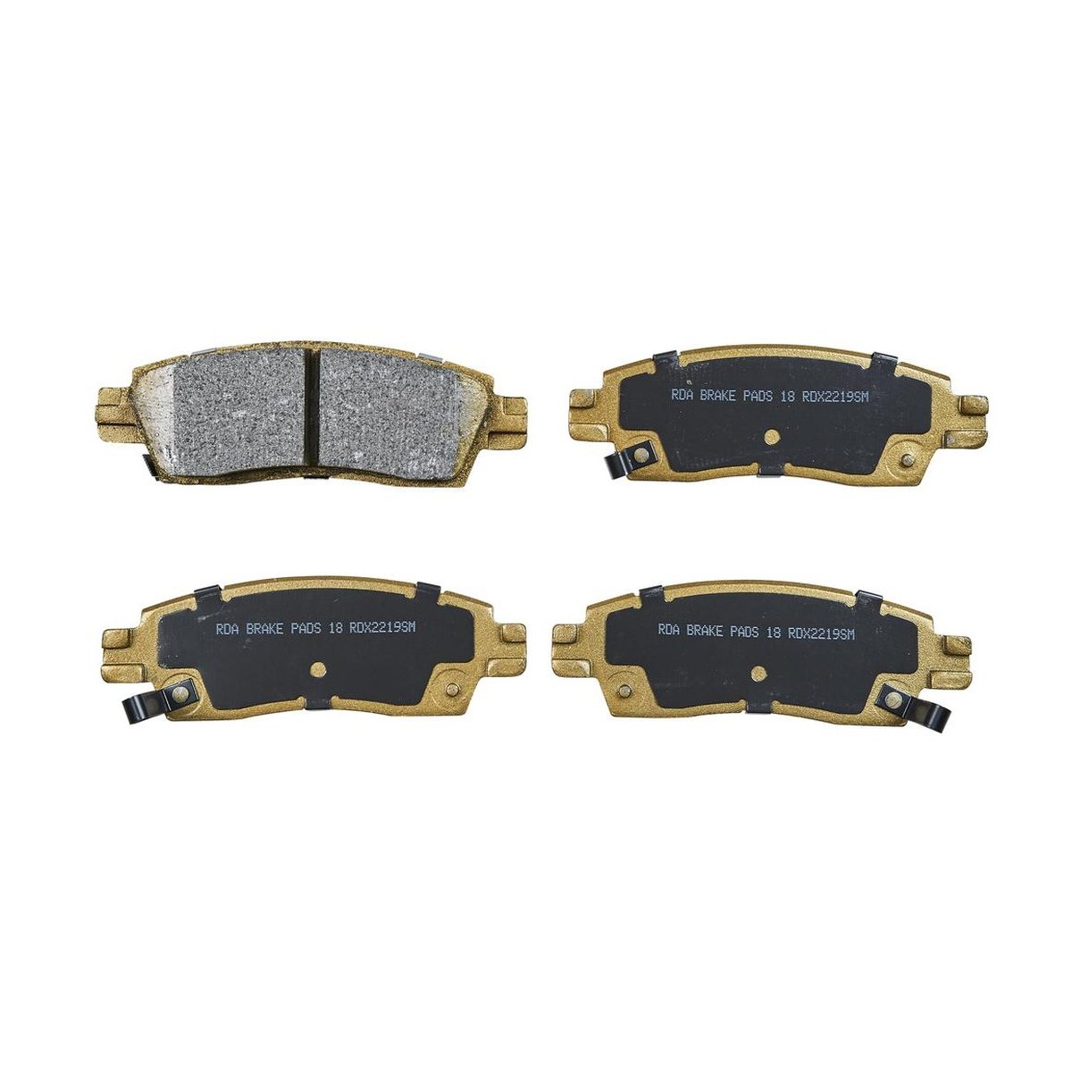 RDA Brakes Extreme Brake Pad Set Rear RDX2219SM