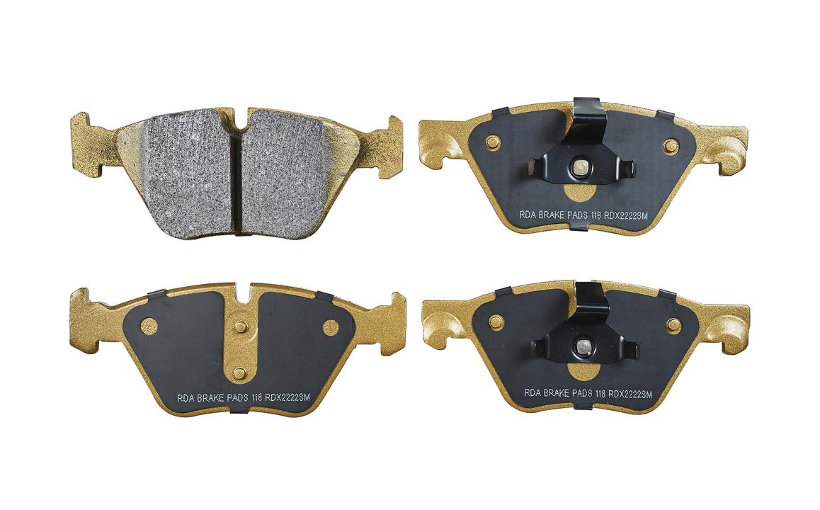 RDA Brakes Extreme Brake Pad Set Front RDX2222SM