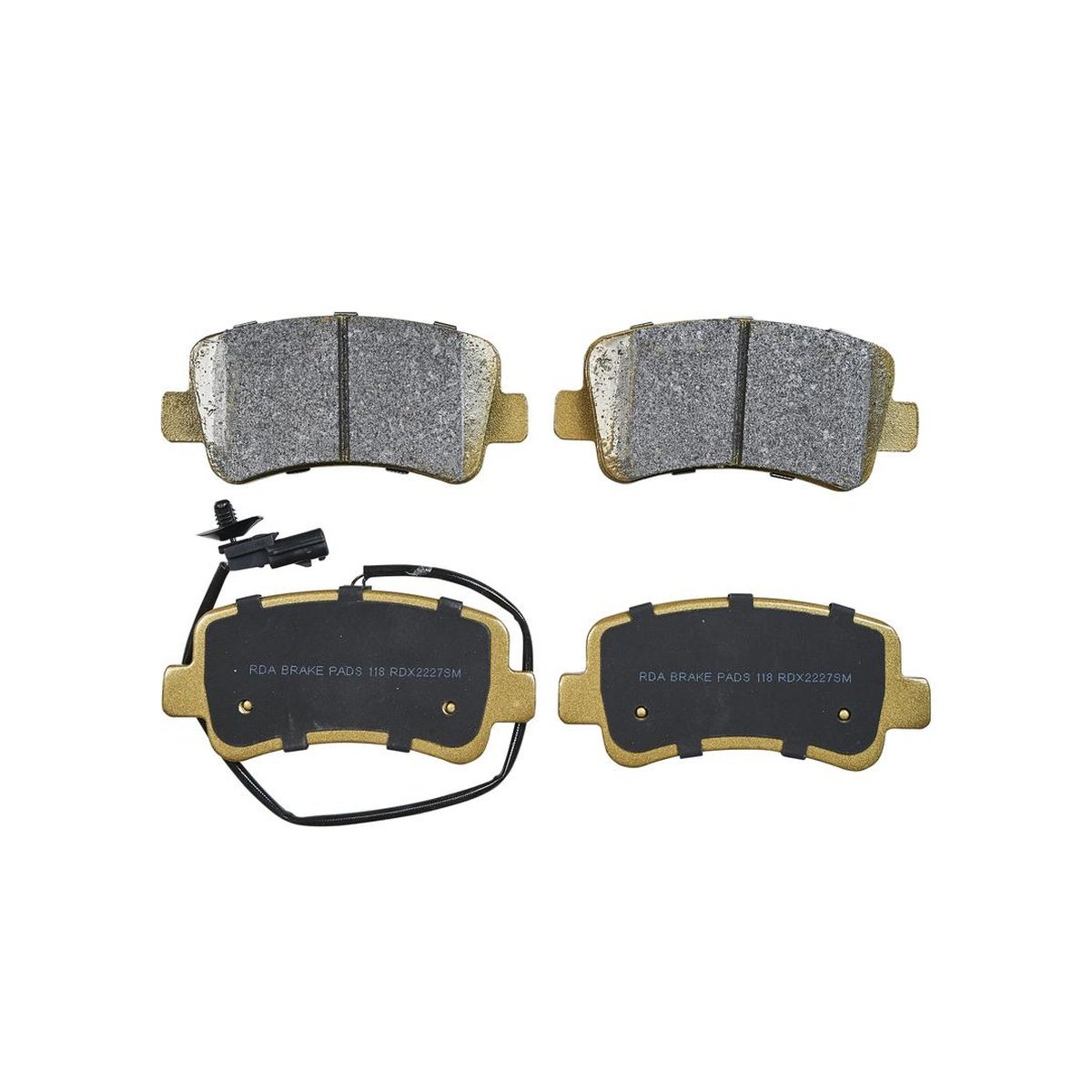 RDA Brakes Extreme Brake Pad Set Rear RDX2227SM