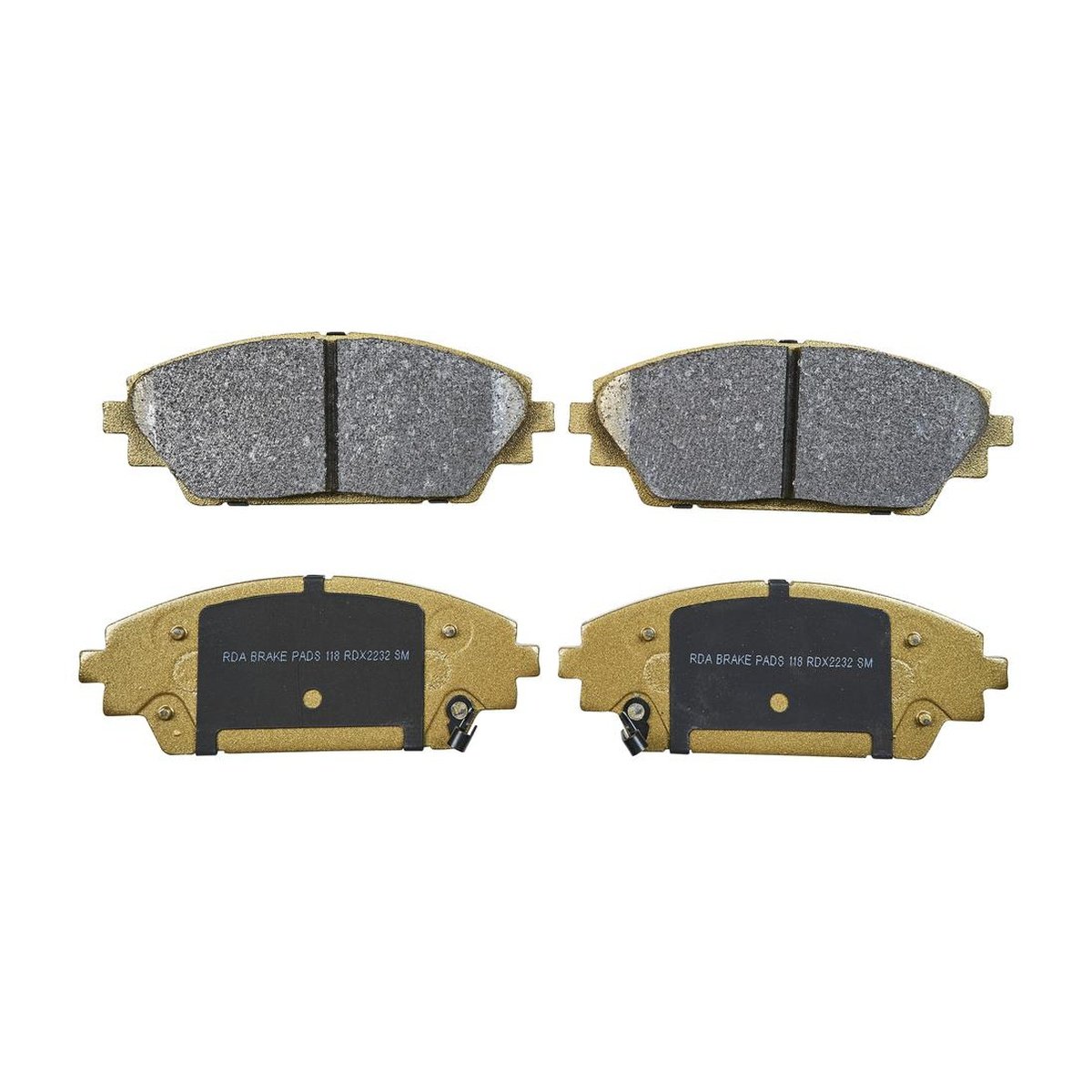 RDA Brakes Extreme Brake Pad Set Front RDX2232SM