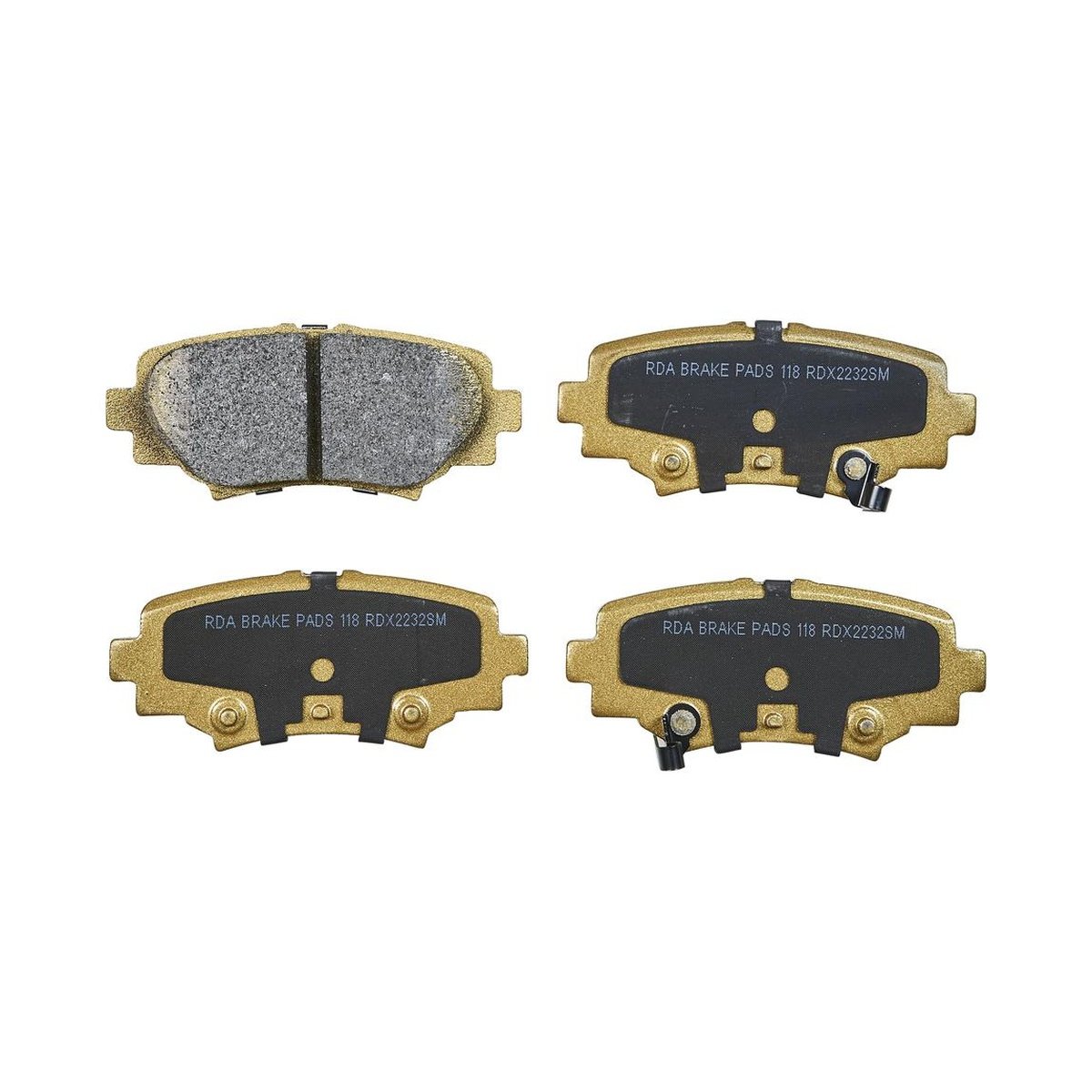 RDA Brakes Extreme Brake Pad Set Rear RDX2233SM