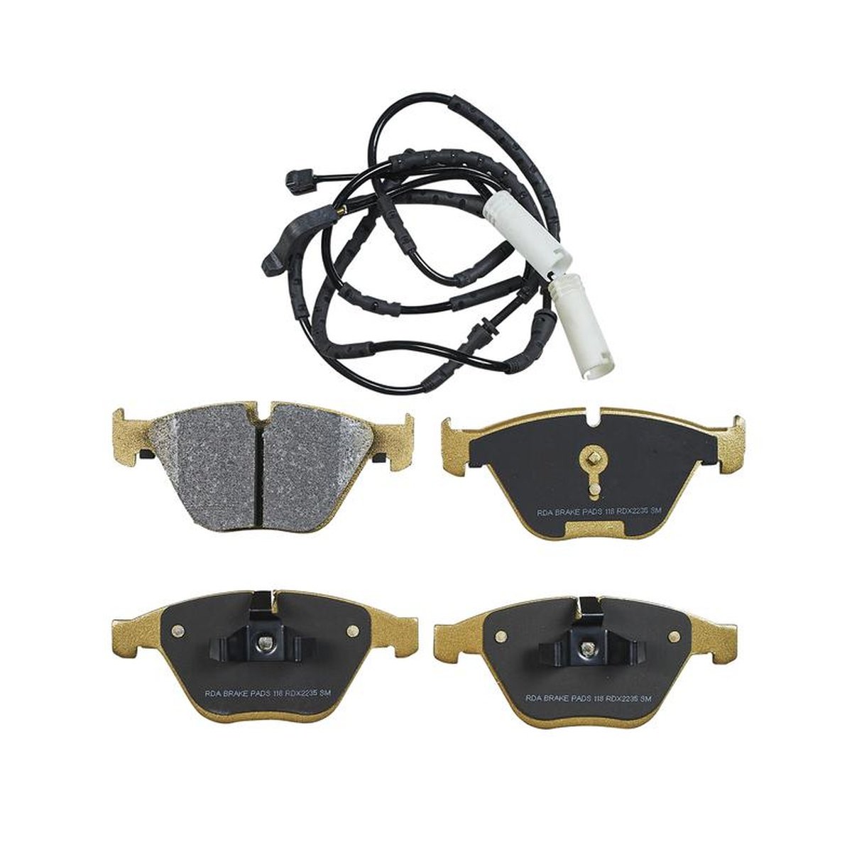 RDA Brakes Extreme Brake Pad Set Front RDX2235SM