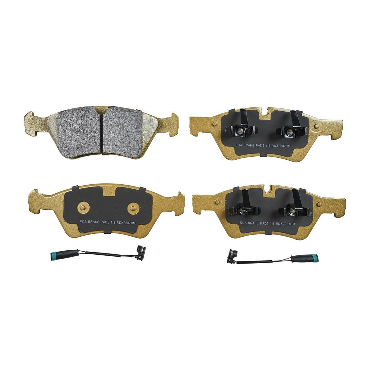 RDA Brakes Extreme Brake Pad Set Front RDX2237SM