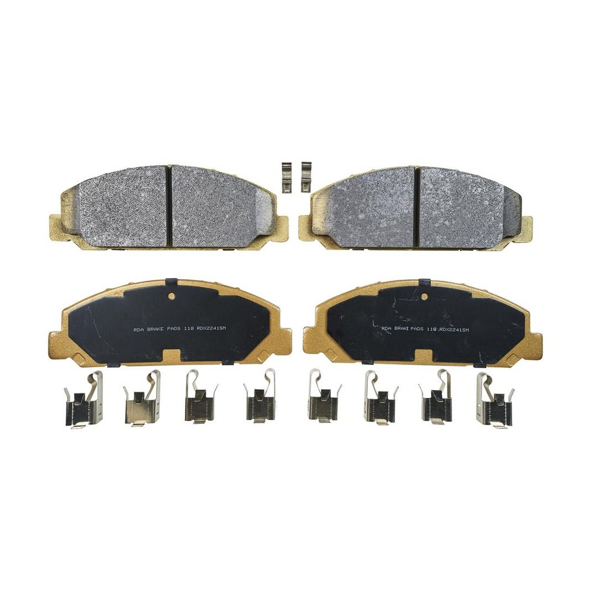 RDA Brakes Extreme Brake Pad Set Front RDX2241SM