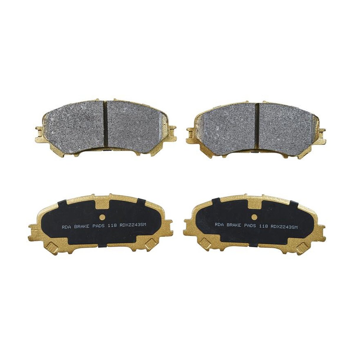 RDA Brakes Extreme Brake Pad Set Front RDX2243SM