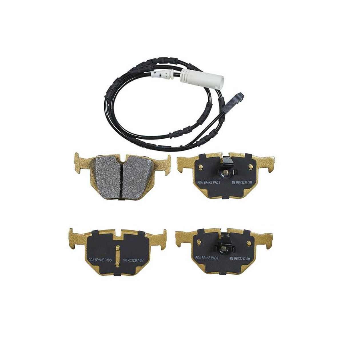 RDA Brakes Extreme Brake Pad Set Rear RDX2247SM