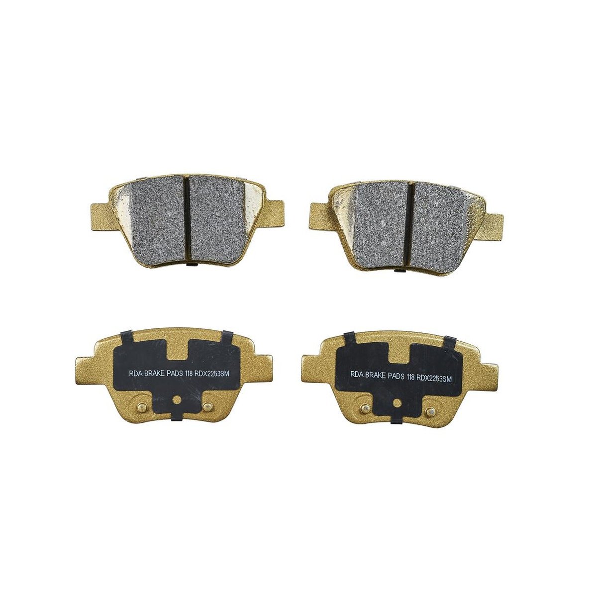 RDA Brakes Extreme Brake Pad Set Rear RDX2253SM