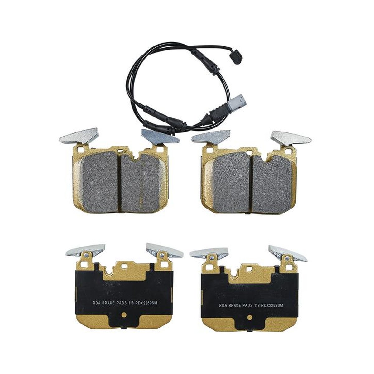 RDA Brakes Extreme Brake Pad Set Front RDX2269SM