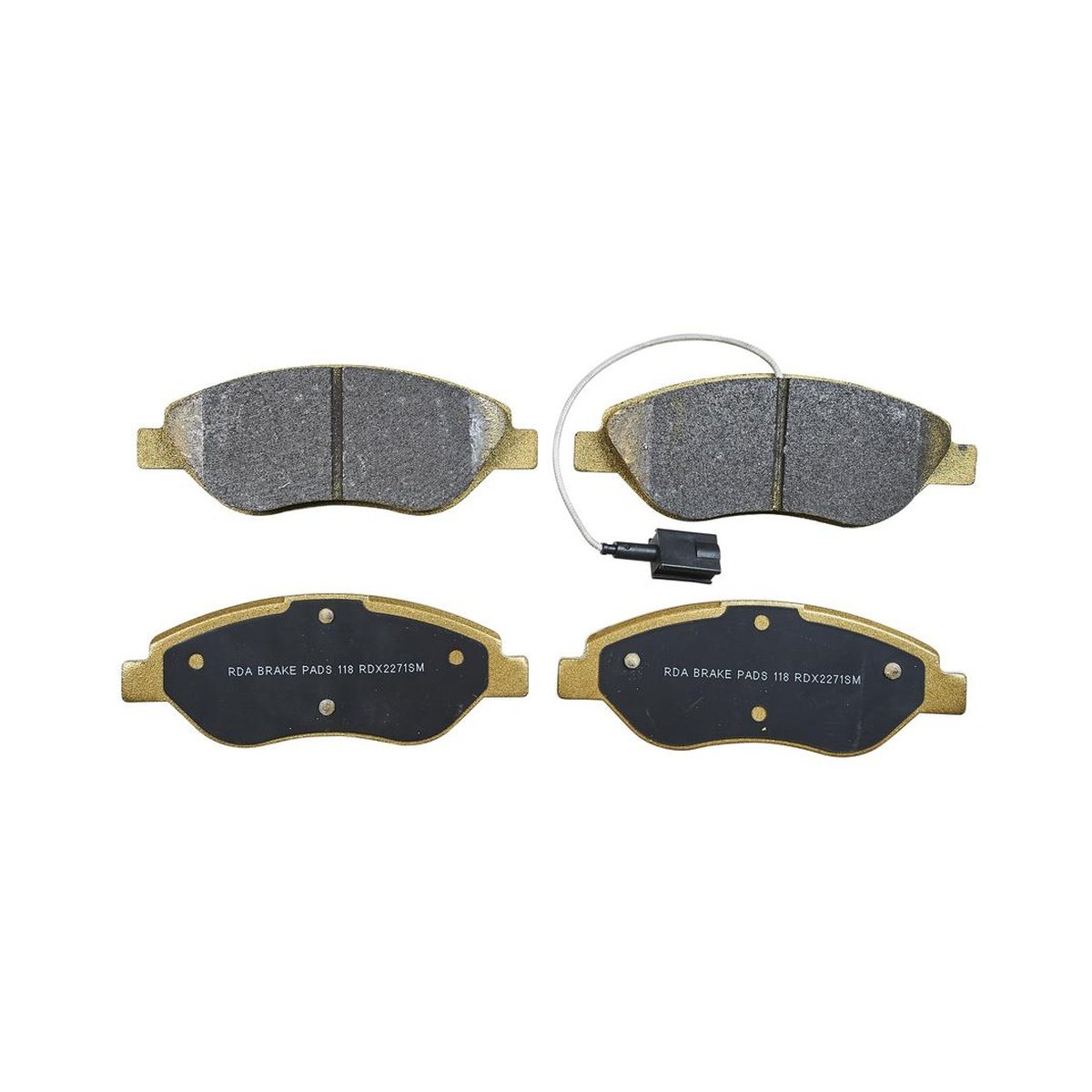 RDA Brakes Extreme Brake Pad Set Front RDX2271SM