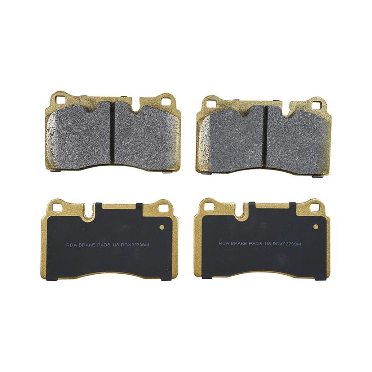 RDA Brakes Extreme Brake Pad Set Front RDX2273SM
