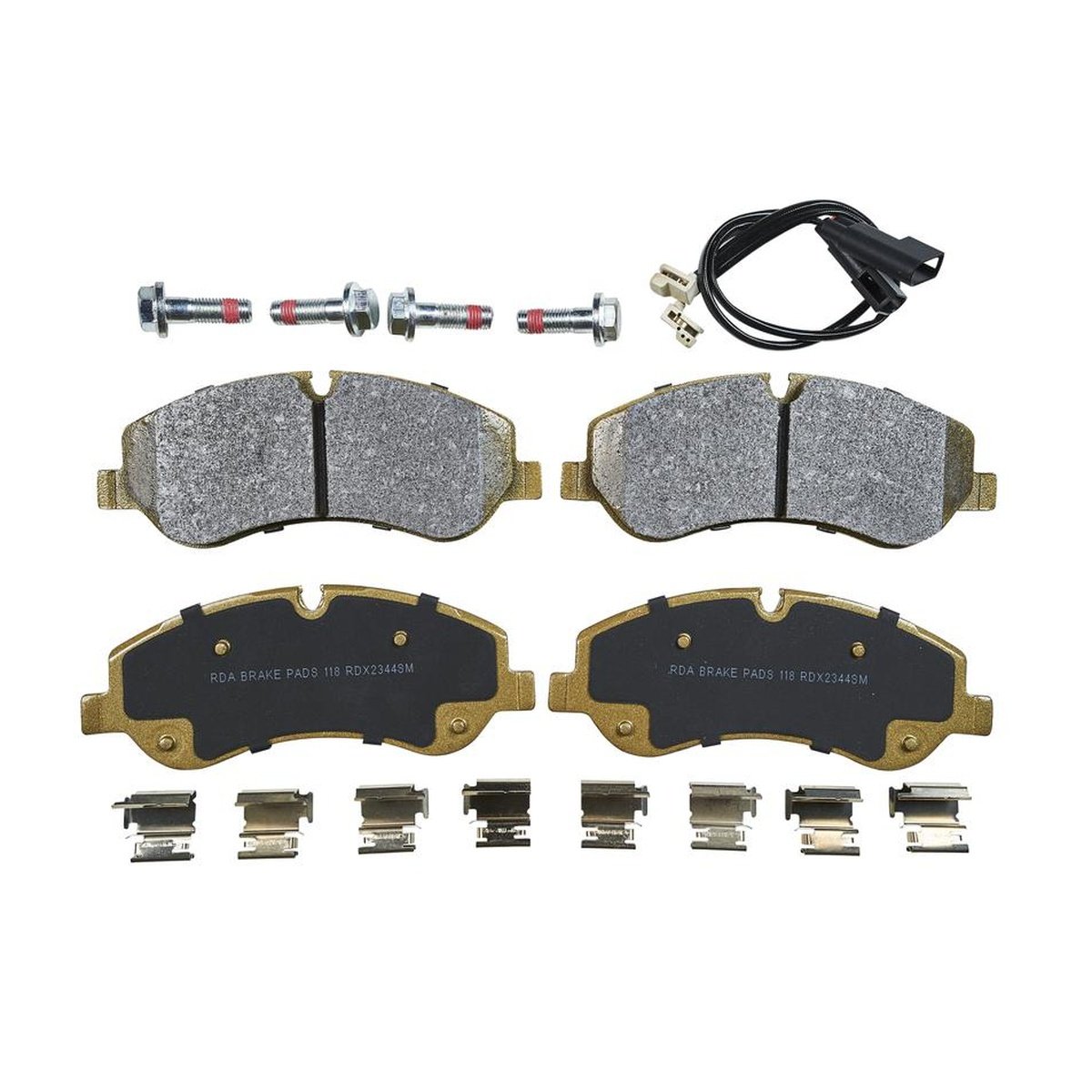 RDA Brakes Extreme Brake Pad Set Front RDX2344SM