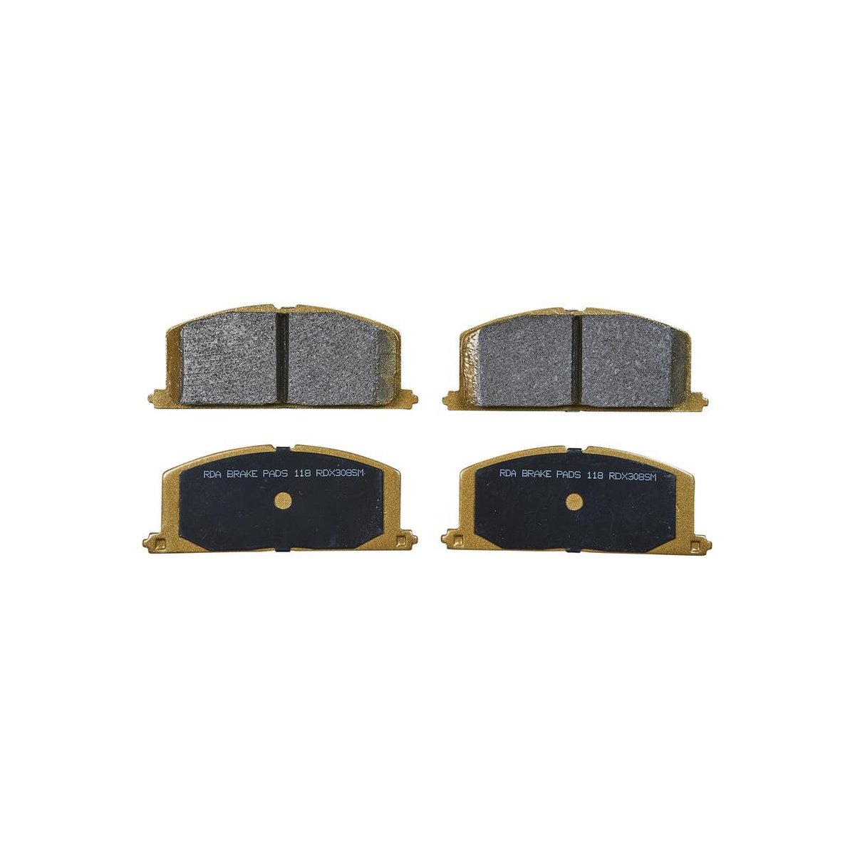 RDA Brakes Extreme Brake Pad Set Front RDX308SM
